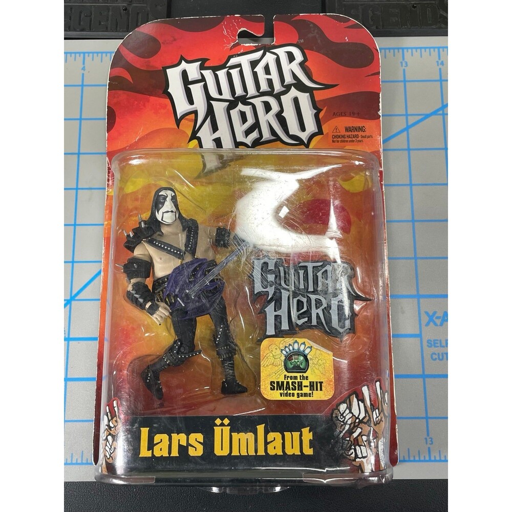 Guitar Hero Lars Umlaut Action Figure Activision Redoctane McFarlane Neversoft
